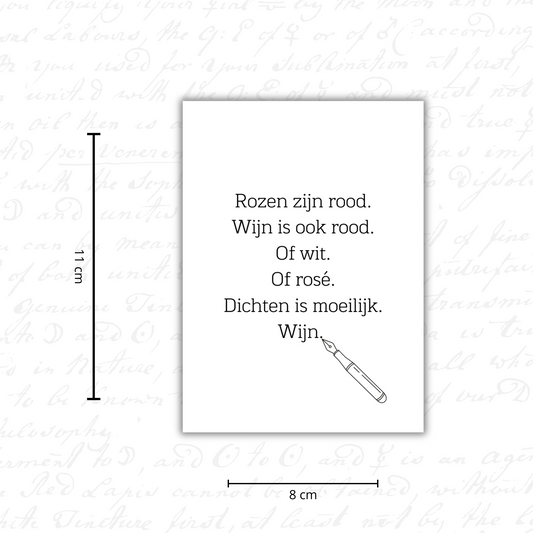 Wijnetiket | Gedicht