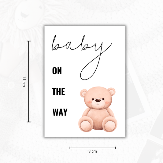 Wijnetiket | Baby on the way