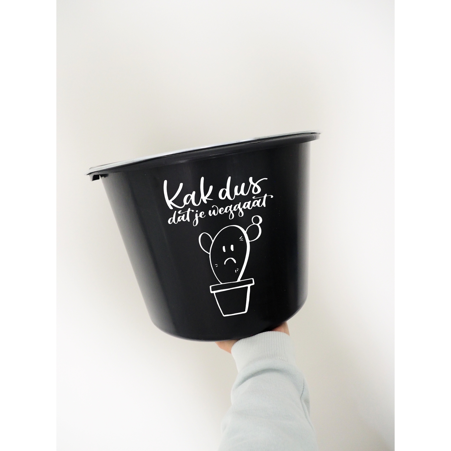 Cadeau emmer | Kak dus dat je weggaat