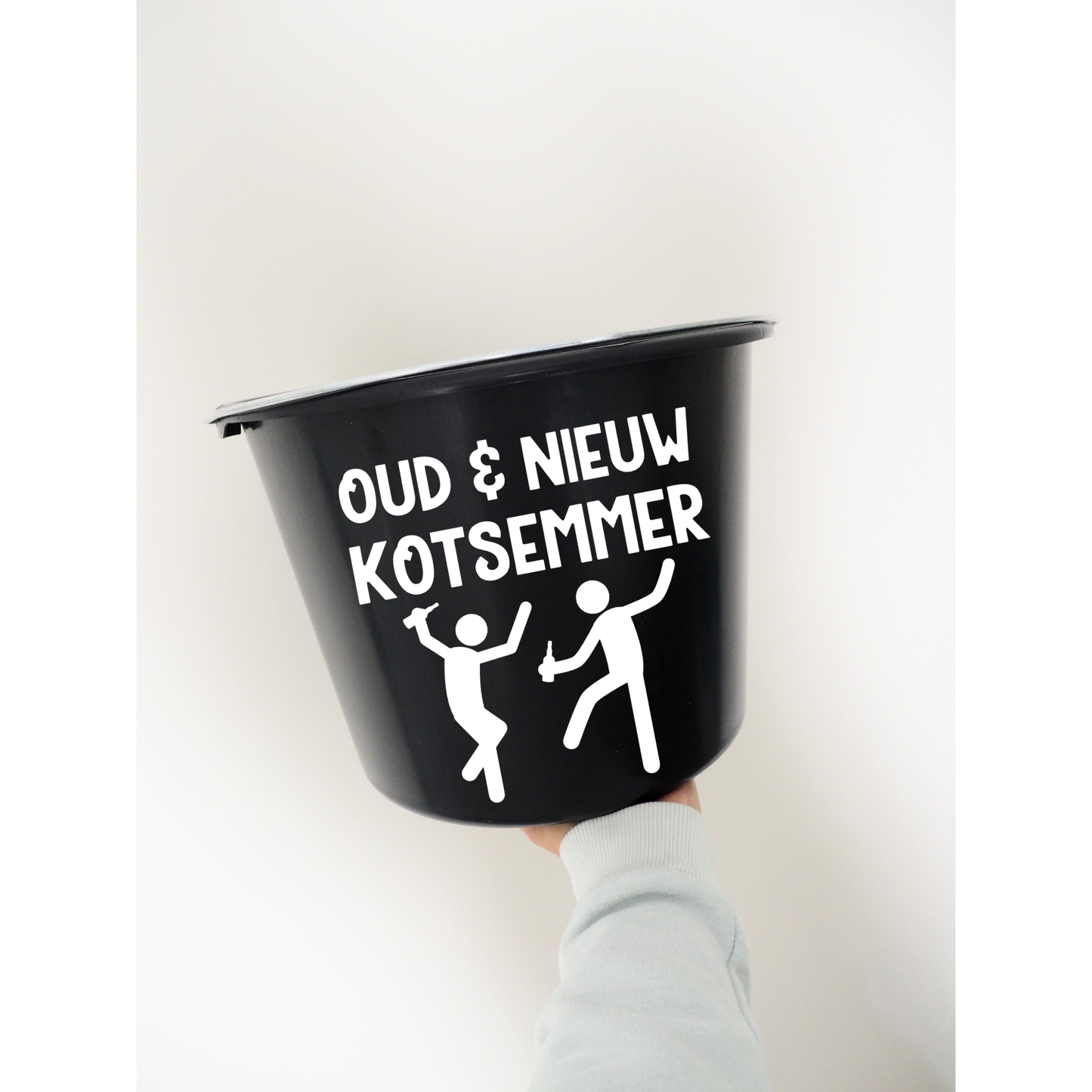 Cadeau emmer | Oud en nieuw kotsemmer