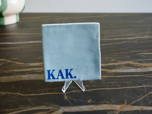 Tegeltje 10x10 cm | KAK.