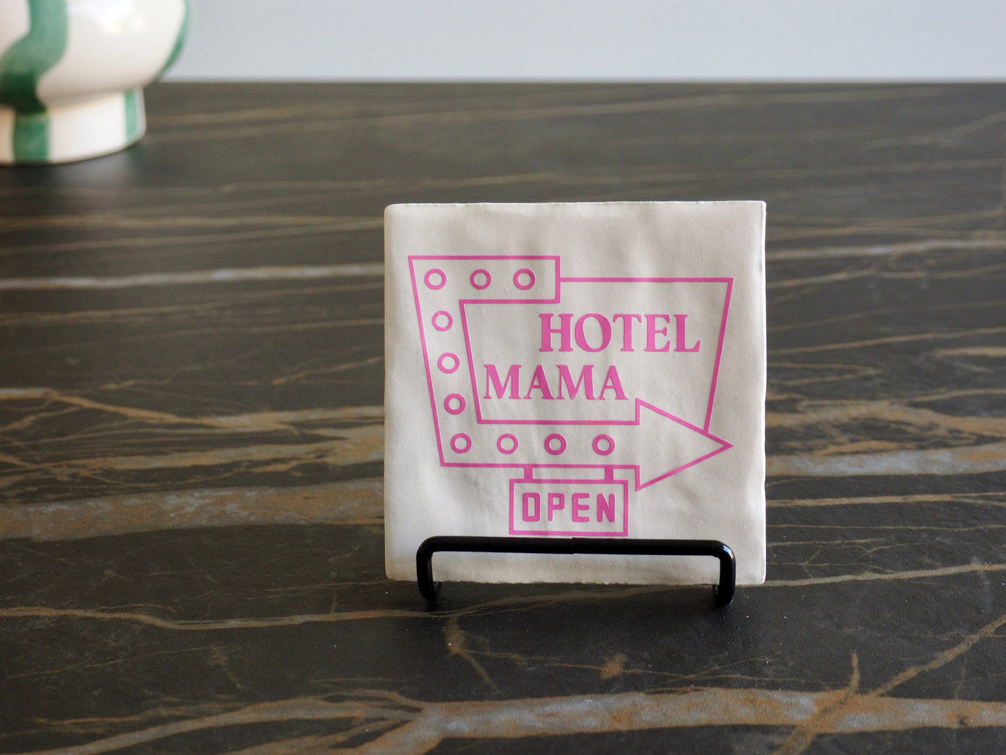 Tegeltje 10x10 cm | Hotel mama