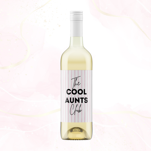 Wijnetiket | The cool aunts club