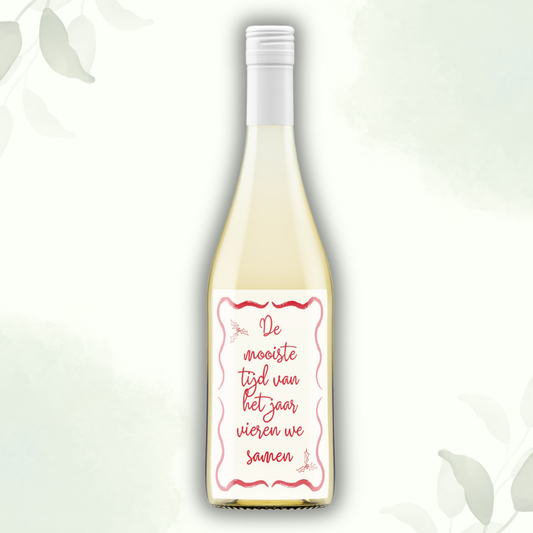 Wijnetiket | De mooiste tijd van het jaar vieren we samen