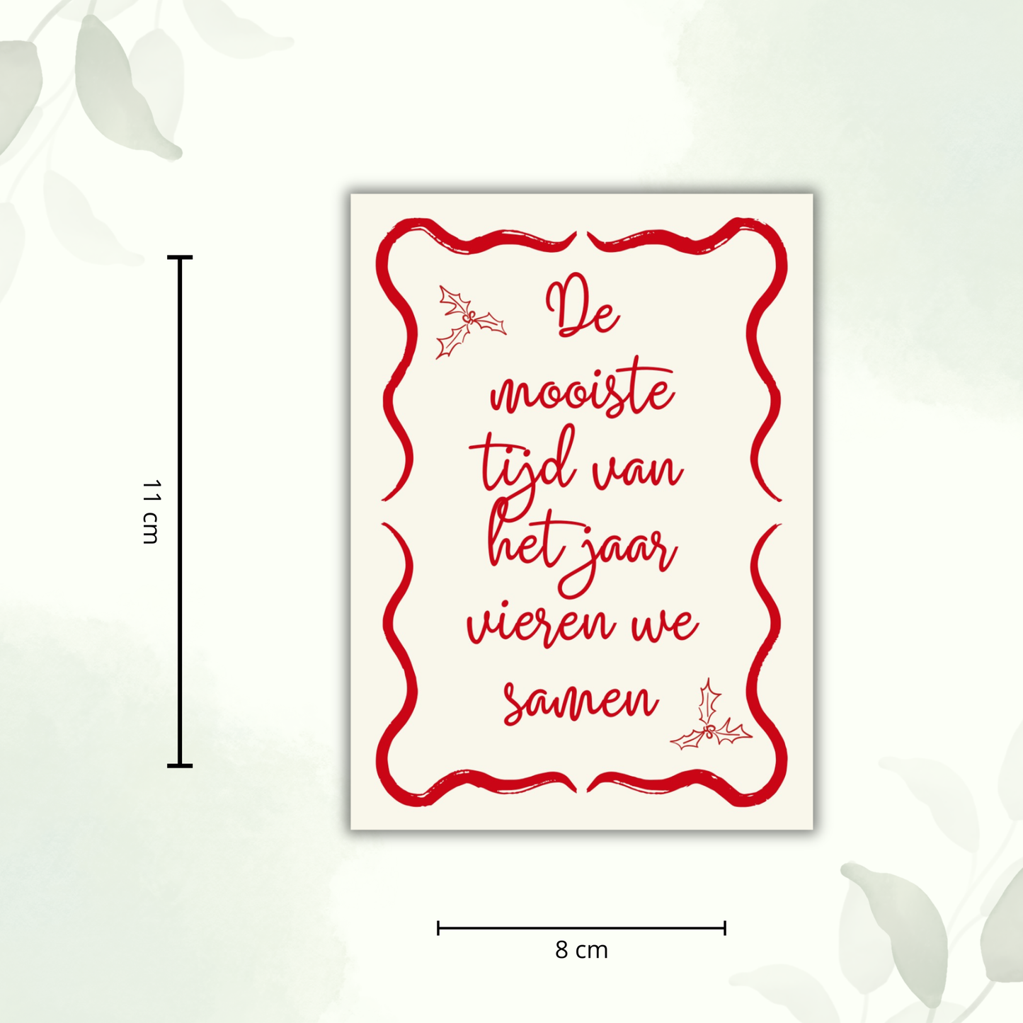 Wijnetiket | De mooiste tijd van het jaar vieren we samen