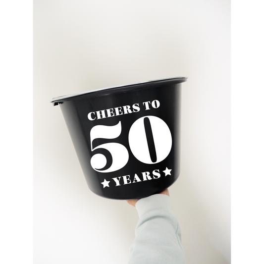 Cadeau emmer | Cheers to 50 years
