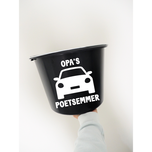 Cadeau emmer | Opa's poetsemmer