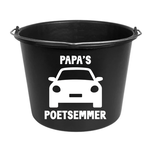 Cadeau emmer | Papa's poetsemmer