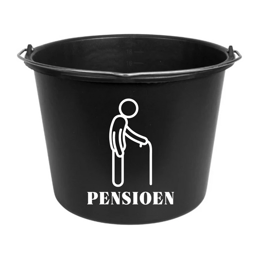 Cadeau emmer | Pensioen man