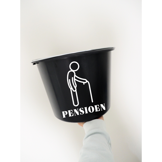 Cadeau emmer | Pensioen man