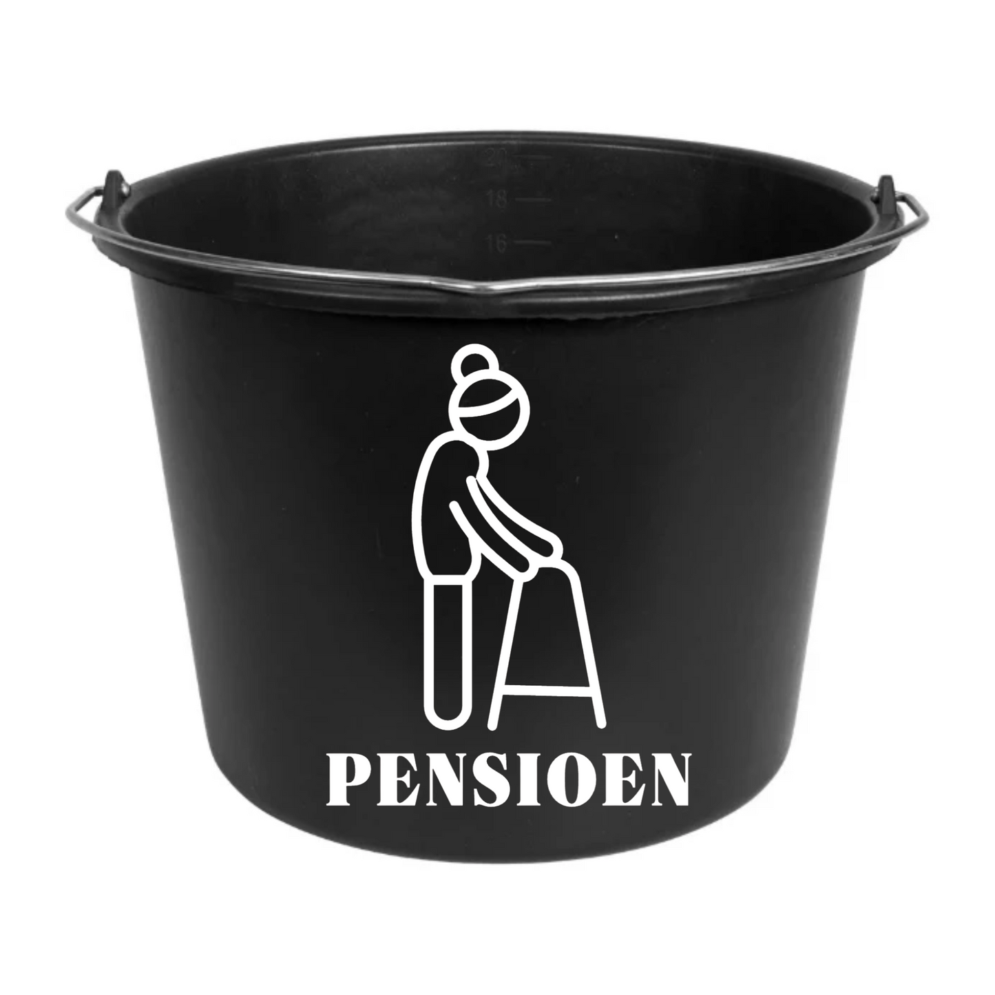 Cadeau emmer | Pensioen vrouw