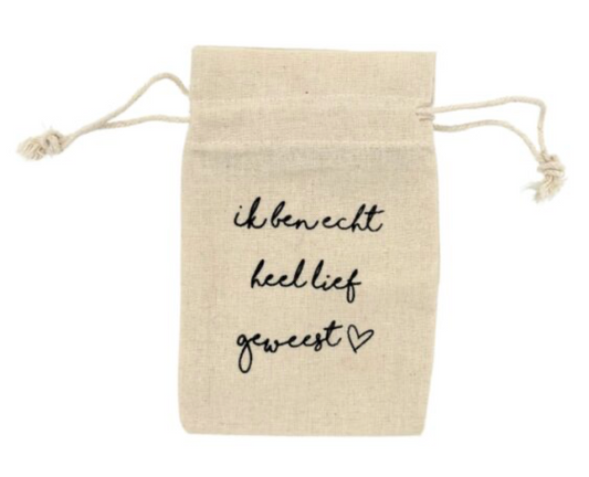 Pepernotenzakje | Ik ben echt heel lief geweest