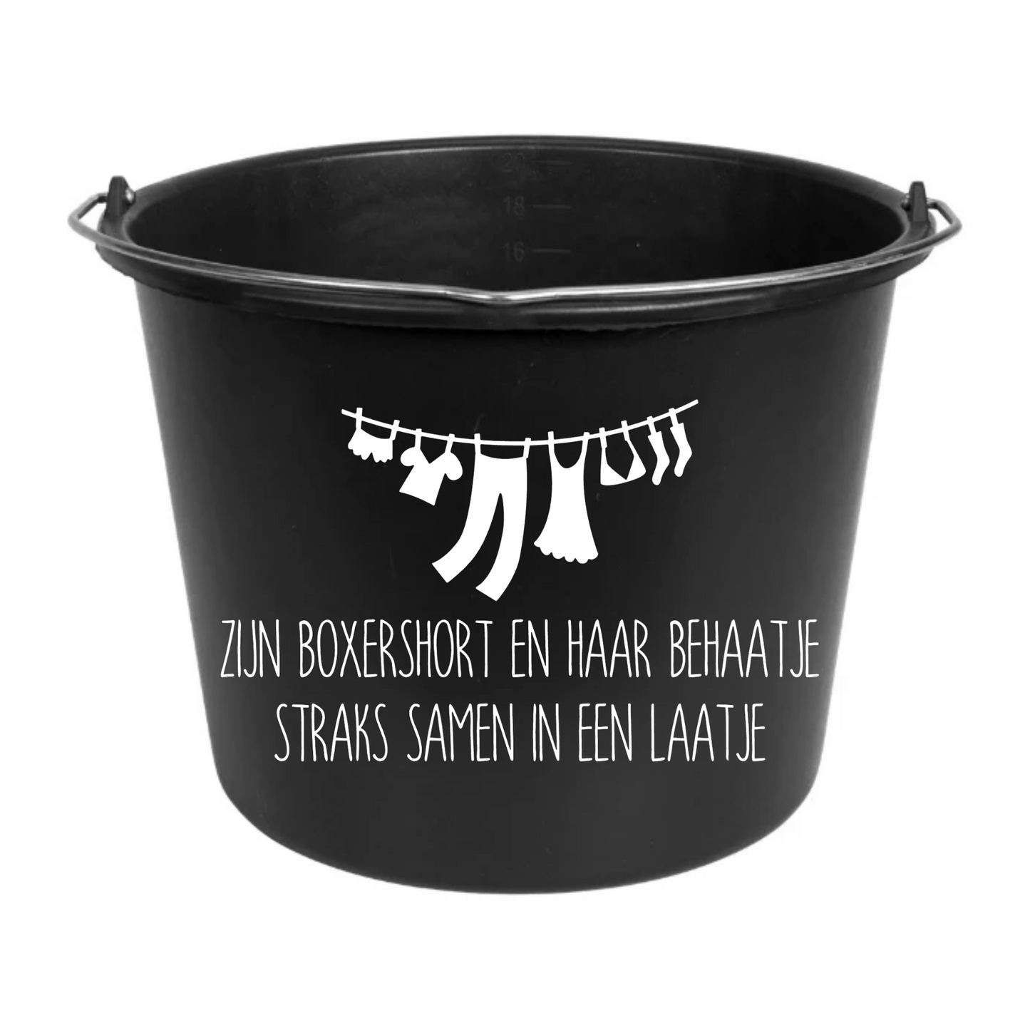 Cadeau emmer | Zijn boxershort en haar behaatje straks samen in een laatje